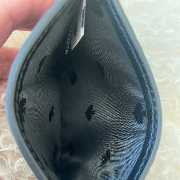 Kate Spade Holli Spade Clover Embossed Card Holder - Picture 4 of 5